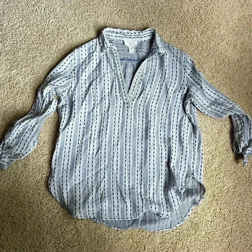 Loft Lounge Shirt Size S